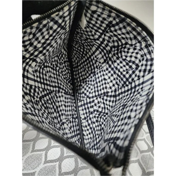 MCM Liz Reversible Shopper Pochette/Shoulder Bag Black/Grey - Picture 10 of 10